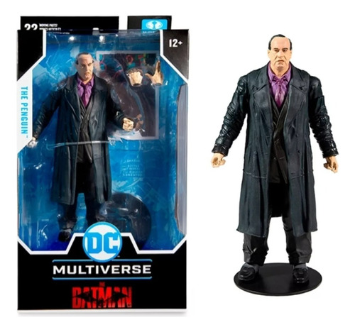 Figura El Pinguino 18cm Batman 2022 Dc The Penguin Mcfarlane