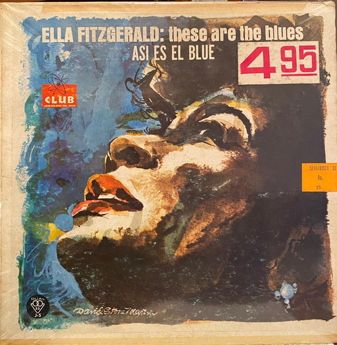 Disco Lp - Ella Fitzgerald / Asi Es El Blues. Album (1964)