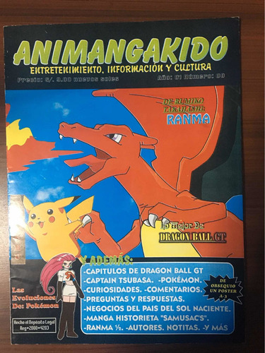 Revista Animangakido Año 2000 #0