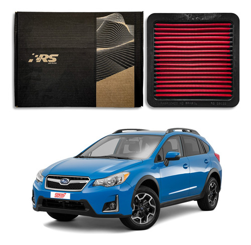 Filtro Esportivo Lavável Subaru Xv 2.0 2016 Rs