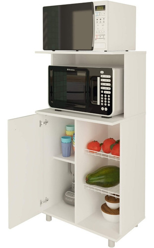 Imagen 1 de 7 de Armario Multiuso Frutero Microondas Horno Cocina - 3207