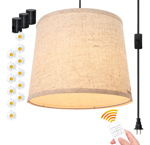 Plug In Pendant Light Hanging Light With Plug In Cord With