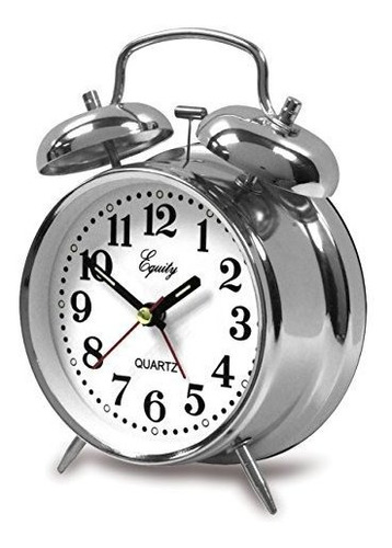 Reloj De Alarma Doble De Cuarzo Con Cabecera De Cama