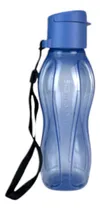 Comprar Garrafa 310 Ml Eco Tupper Cabe Na Bolsa Lancheira Mochila Cor Azul Jeans