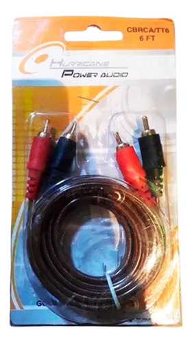 Hurricane Cable Rca Cbrca/tt6 - Audio Y Video 1.80 Mts