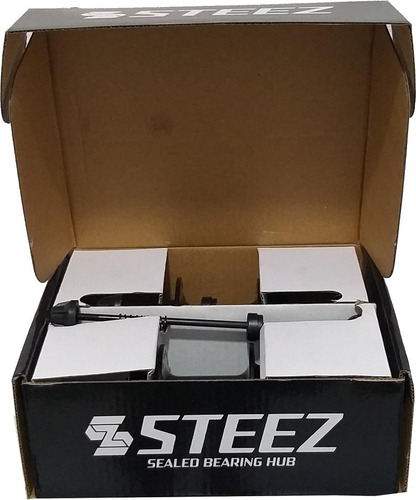 Imagem 5 de 5 de Cubos K7 Bike Steez 36 F Rolamento Blocag. Freio Disco 8a11v