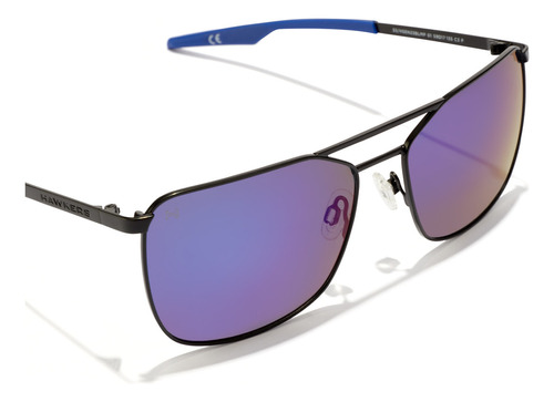 Lentes De Sol Hawkers Sense Polarizado Para Hombre Y Mujer Color de la varilla Negro Diseño Azul polarizado