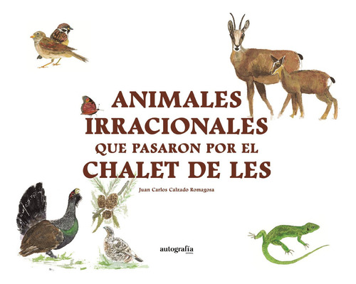 Animales Irracionales Que Pasaron Por El Chalet De Les, De Calzado Romagosa , Juan Carlos.., Vol. 1.0. Editorial Autografía, Tapa Blanda, Edición 1.0 En Español, 2016