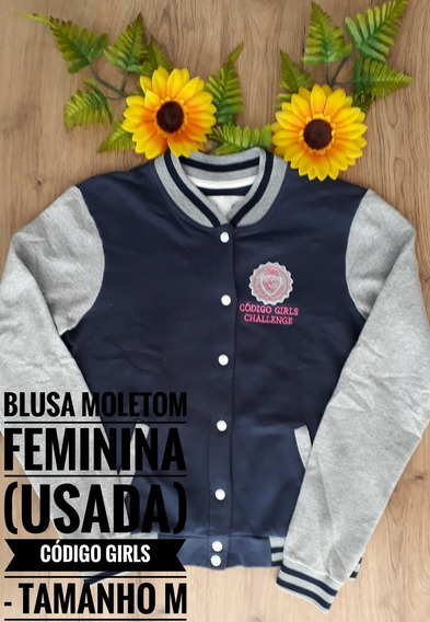 moletom feminino codigo girl