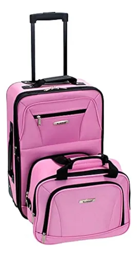 comprar Juego De Equipaje Vertical Rockland Fashion Softside, Rosa, 