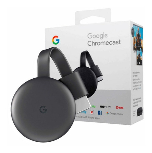 Google Chromecast 3.ª Generación Ga00439 - Carbón