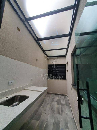 Imagem 5 de 20 de Cobertura Com 2 Dormitórios À Venda, 92 M² Por R$ 420.000,00 - Vila Camilópolis - Santo André/sp - Co5553