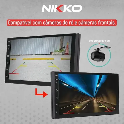 Central Multimídia Nikko 7 Polegadas Mus-2764 Linha Vw G6