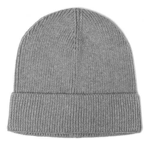 Gorro Con Vuelta De Algodón - Hombre Y Mujer - 100% Algodón 