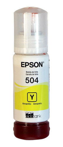 Suministro Epson Tinta Amarillo. T504420-al