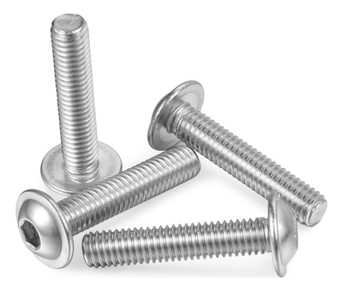Tornillos M4 X 1.2cm Acero Inoxidable 18-8 (304), 50 Uds