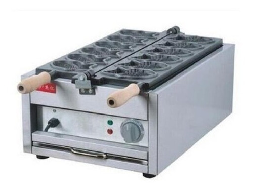 Máquina Eléctrica Para Waffles Taiyaki Con Forma De Pez 110v