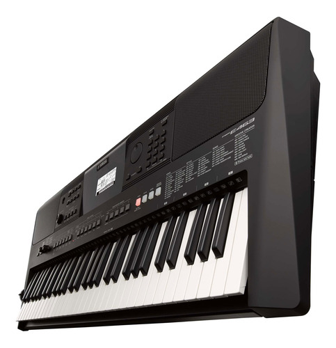 Imagen 2 de 9 de Teclado musical Yamaha PSR Series PSR-E463 61 teclas negro