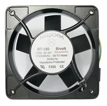 Comprar Miniventilador Cooler Painéis Elétricos 180mm Bivolt Nework