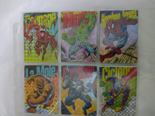 Pepsi Cards Marvel Prismas 10 Tarjetas Diferentes (Usado)