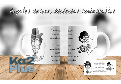 Taza Joaquín Sabina, Diseño Único