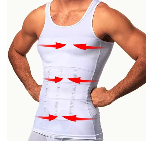 Camiseta Reductora Moldeadora Faja Playera Hombre