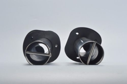 2pcs Barra Soporte Ras Monte Acero Inoxidable Barra Titulare