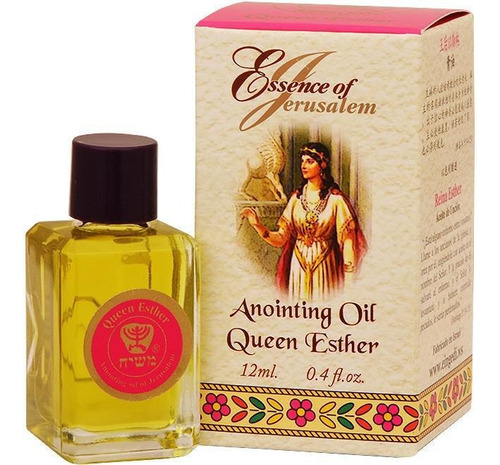 Ein Gedi Rainha Ester Oleo De Unção Oleo 12ml Para Sem Gênero