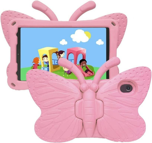Imagen 3 de 7 de Funda Goma Anticaidas Para Tablet Lenovo M8 8 (8705/8505)