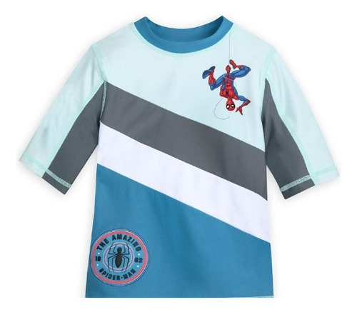 Camiseta Natación Upf50 Disney Original Spiderman