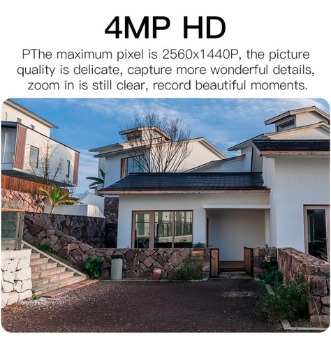 Cámara Ip Wifi Seguridad Vstarcam Exterior 4mp 2.4g 5g Alarm