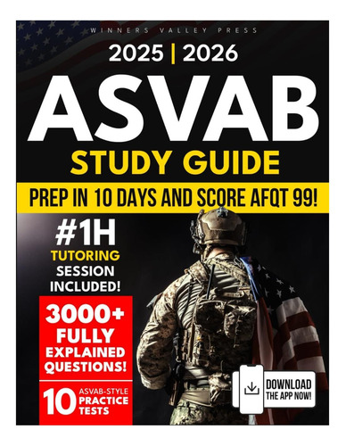 Libro: Guía De Estudio De Asvab: Consigue La Puntuación Más