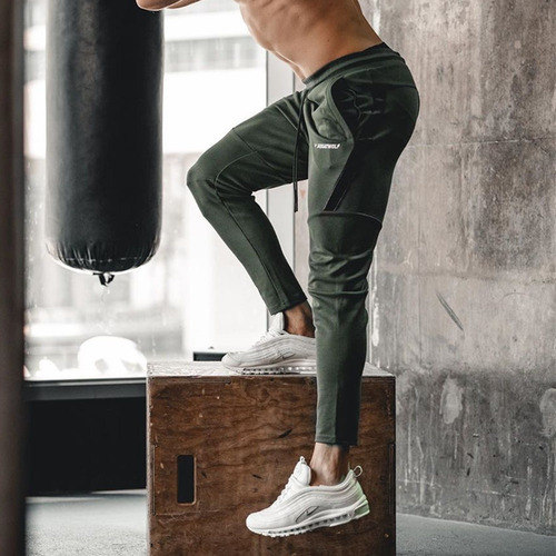 Pantalones De Chándal Para Hombre, Informales, Ajustados, De