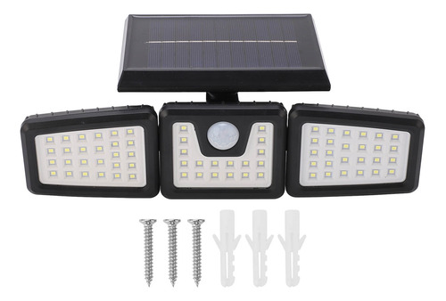 Led Lampara Solar Pared Sensor Para Jardines