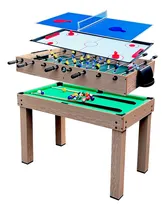 Comprar Mesa Multijuegos Combo 4 En 1 Billar Ping Pong Futbolito