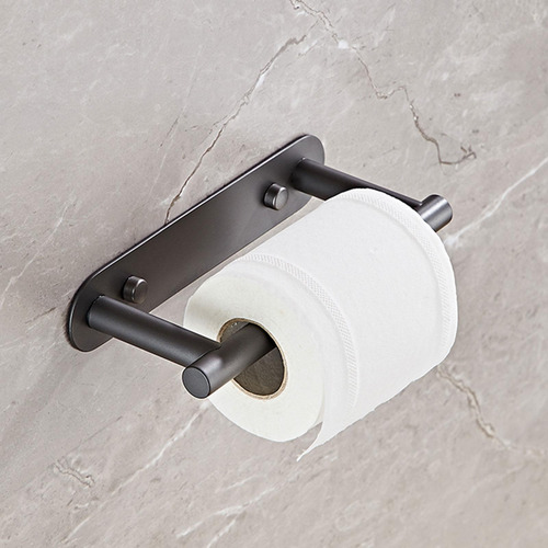 Portarrollos De Papel Higiénico, Soporte De Pared, Gris