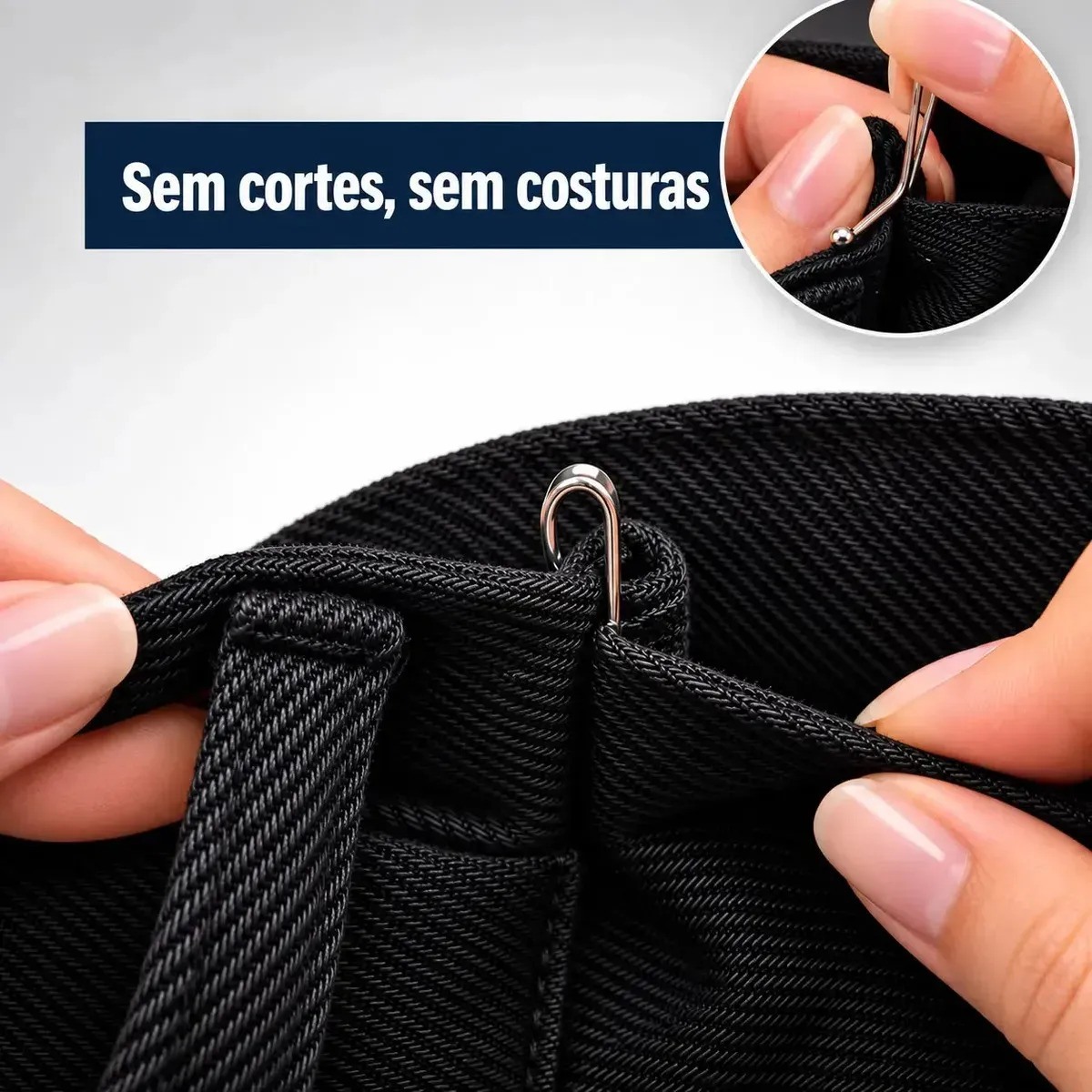 4 Alfinetes Grampo Ajuste Pence Cintura Calça Roupas Largas