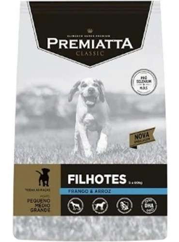 Ração Para Cães Filhotes Premiatta Sabor Frango 3kg