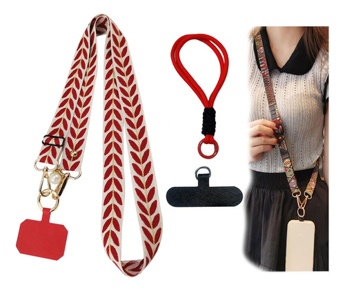 1 Alça De Pescoço, 1 Alça De Pulso, Cordão Transversal Para
