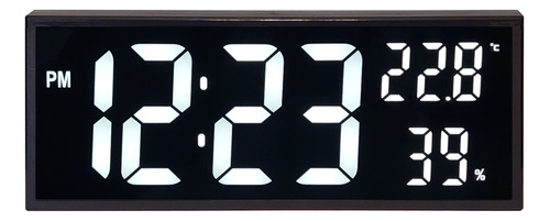 Despertador Reloj D Pared O Buro Con Humedad Calendario Term