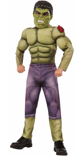 Disfraz Talla Large Para Niño De Hulk Halloween 