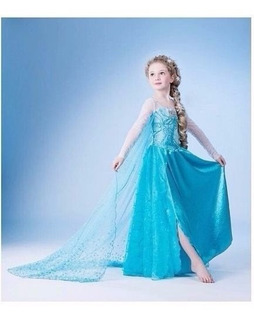 vestido frozen 3 anos