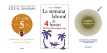 Comprar Libros X3 El Club De 5 + Habitos Atomicos + Semana Laboral 4
