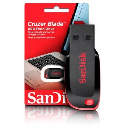 Pen Drive 32gb Sandisk Cruzer Blade 100% Original Lacrado 