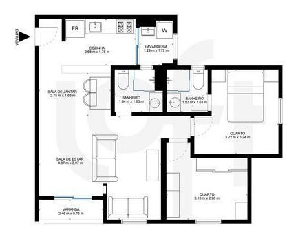 Imagem 18 de 18 de Apartamento Em Jardim América Da Penha, São Paulo/sp De 62m² 2 Quartos À Venda Por R$ 370.000,00 - Ap1792347-s