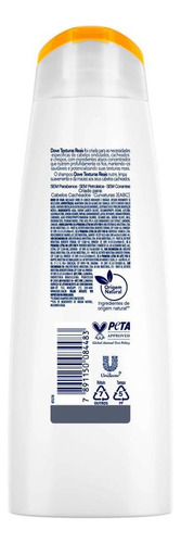 Kit C/ 6 Shampoo Dove Texturas Reais Cabelos Cacheados 400ml