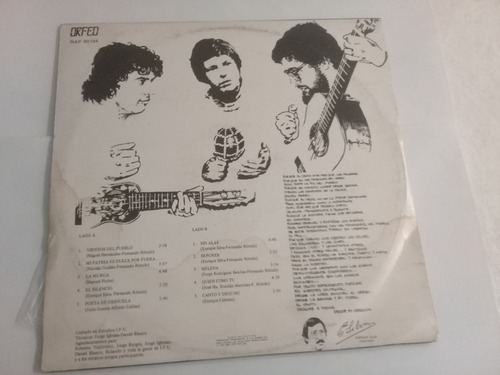 Vinilo Solipalma Vientos Del Pueblo - Canto Popular Uruguayo (Usado)