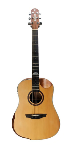 Violão eletroacústica Strinberg SD201HCR para destros natural louro indiano mate