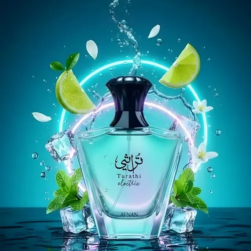 Afnan Turathi Electric Eua De Parfum 90ml Original Unissex
