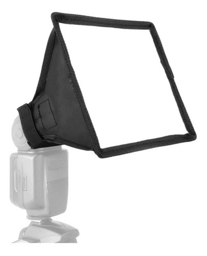 Difusor Flash Softbox Pegable 20x30cm Reflector Universal 